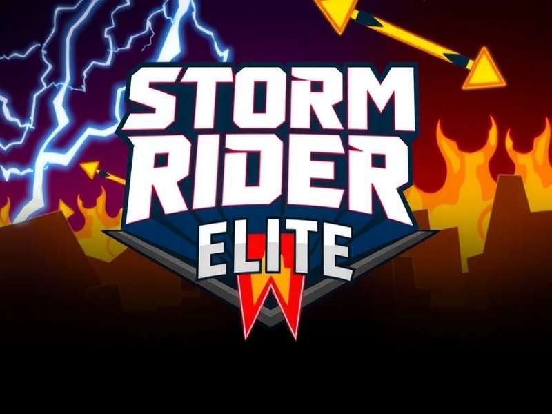 Storm Rider Elite - Ride Through the Storm Storm Rider Elite Game Banner